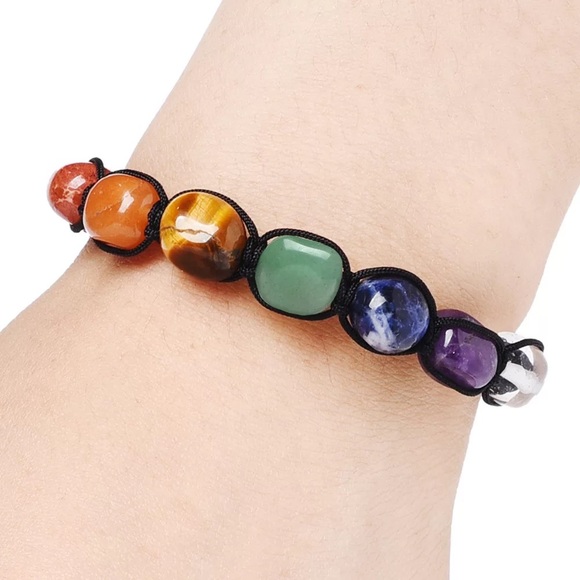 Unisex Chakra Adjustable Bracelet - Picture 5 of 7